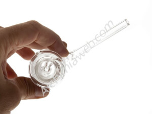 Spiral glass pipe and case