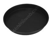 Round Black Plate