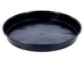 Round Black Plate