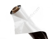 Black/White reflective plastic roll