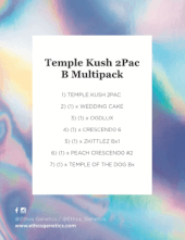 Temple Kush Multipack B - Regular