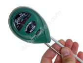 Rapitest pH, light and moisture tester for plant pots