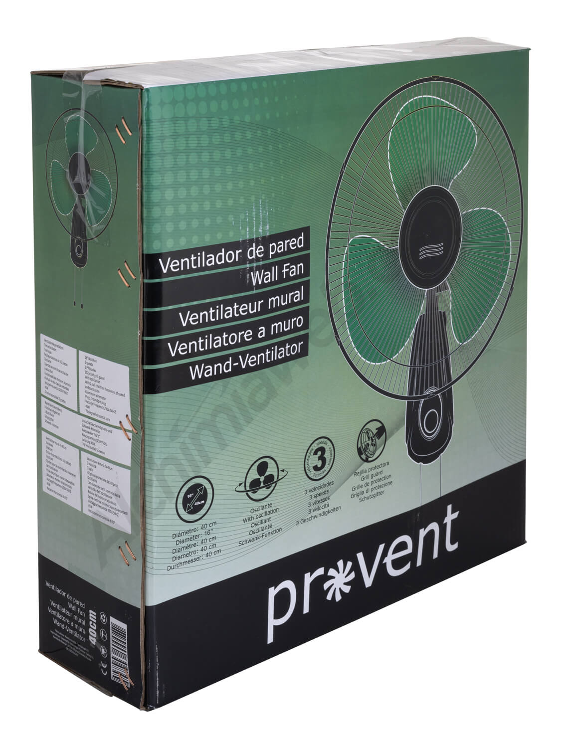 Ventilador de paret Pro-Vent de Pure Factory