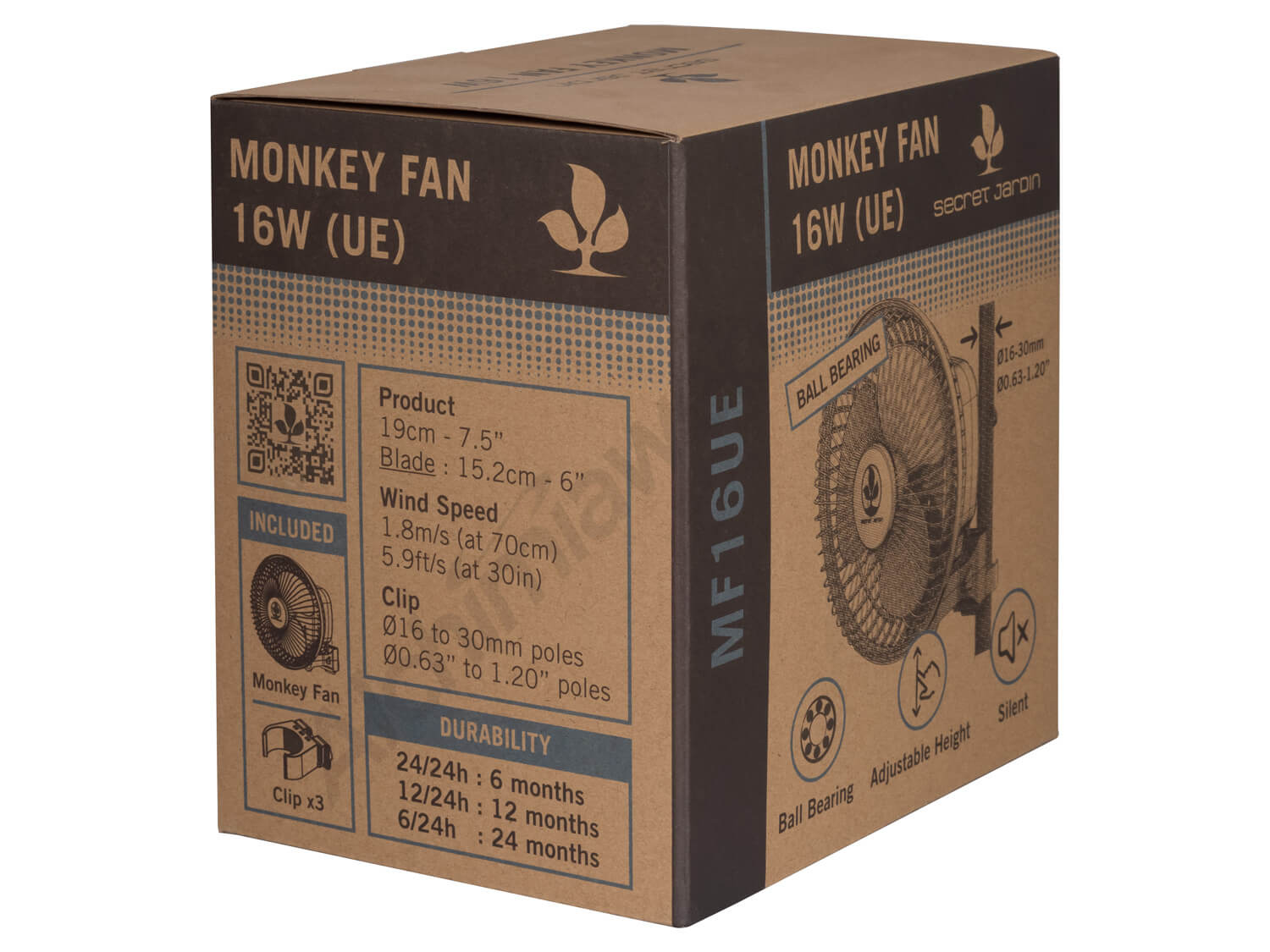 Ventilateur Monkey Fan16W