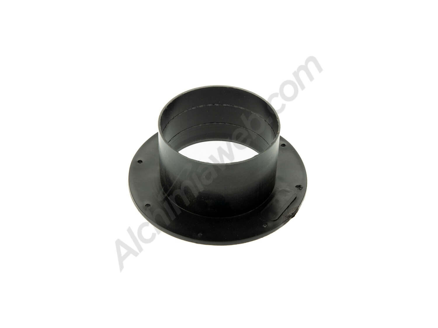 Plastic end coupling for air ducts
