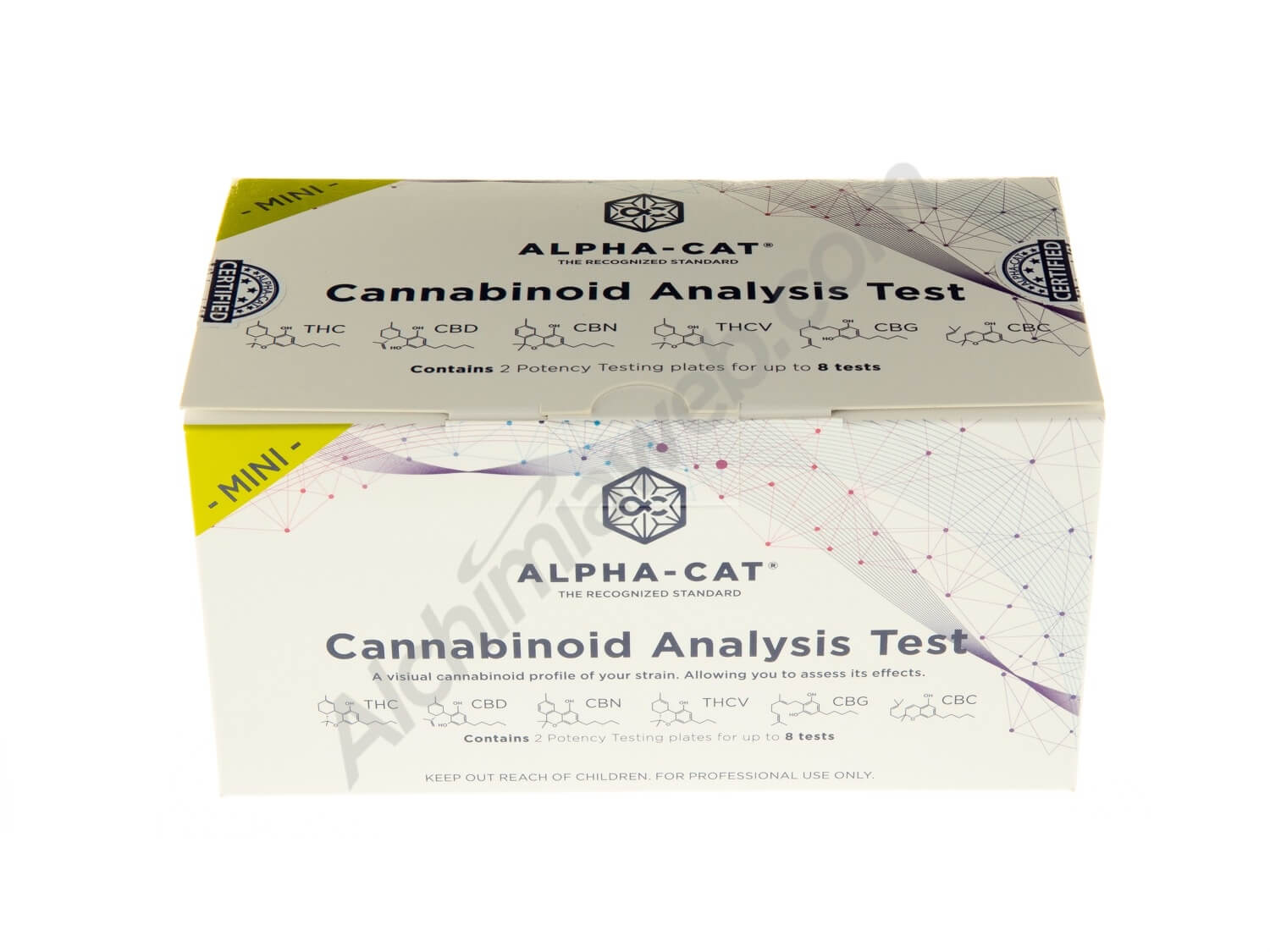Alpha-Cat Mini-Kit análisis de cannabinoides