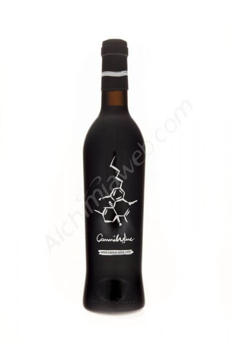 CannaWine - Vi negre amb Cannabinoïds