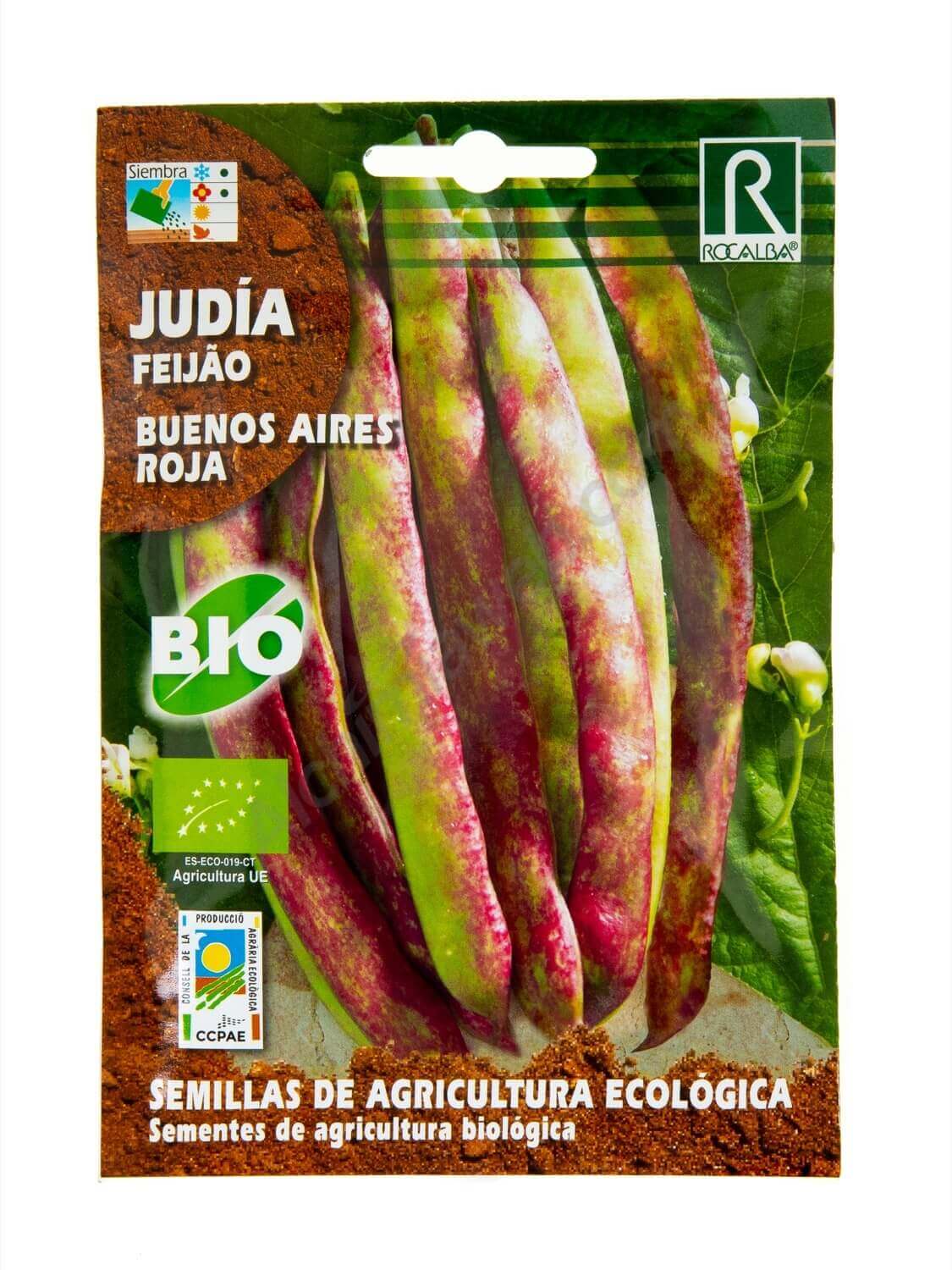 Rocalba - 'Buenos Aires Roja' Bio-Bohnensamen