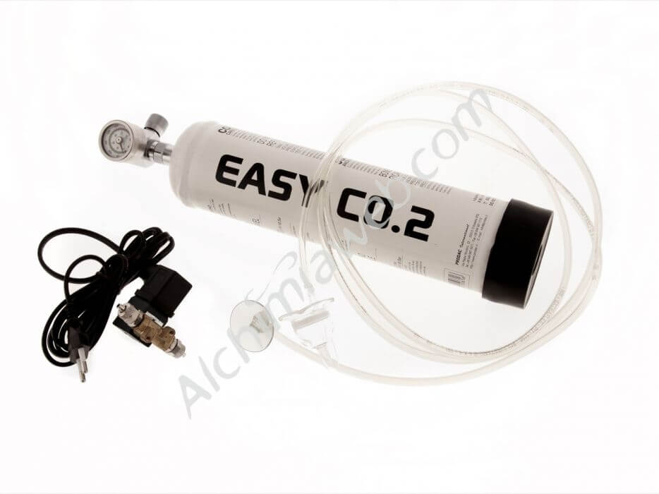 Kit CO2 + Electrovalve with disposable cylinder