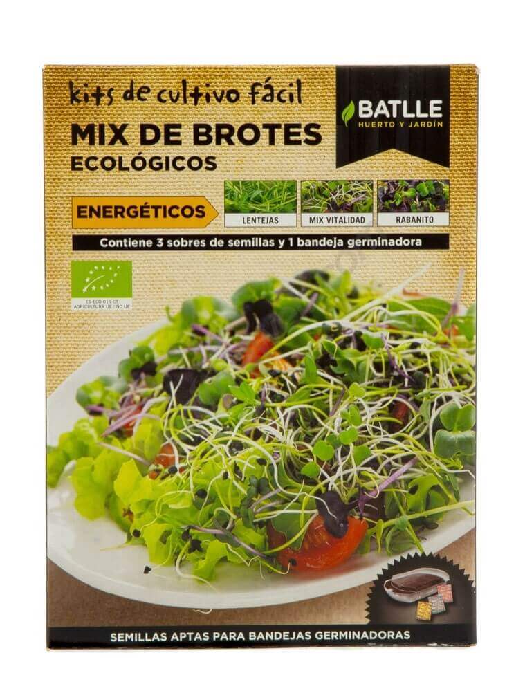 Easy Growing Kit Mix Energy Sprouts ECO BATLLE