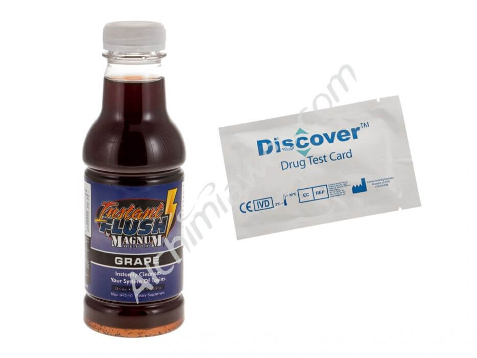 Kit Magnum Detox Instant Flush + Test d'urine 5 substances