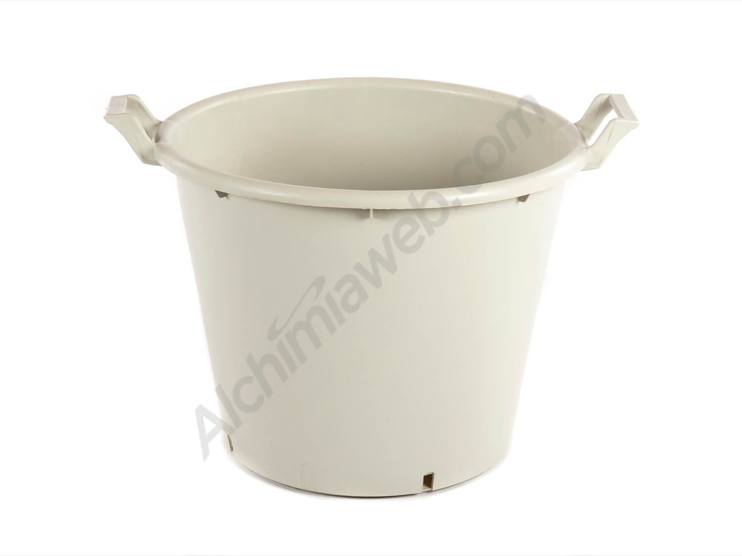 White, round Plant Pot - 50L