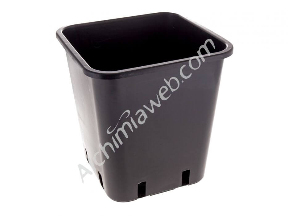 Medium square black pot (5L-7L-11L)