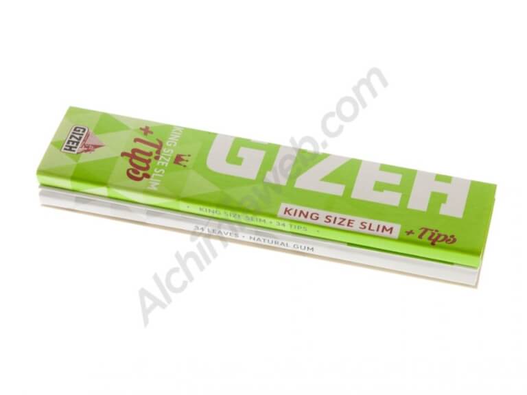 Papel GIZEH King Size Extra Slim + Tips
