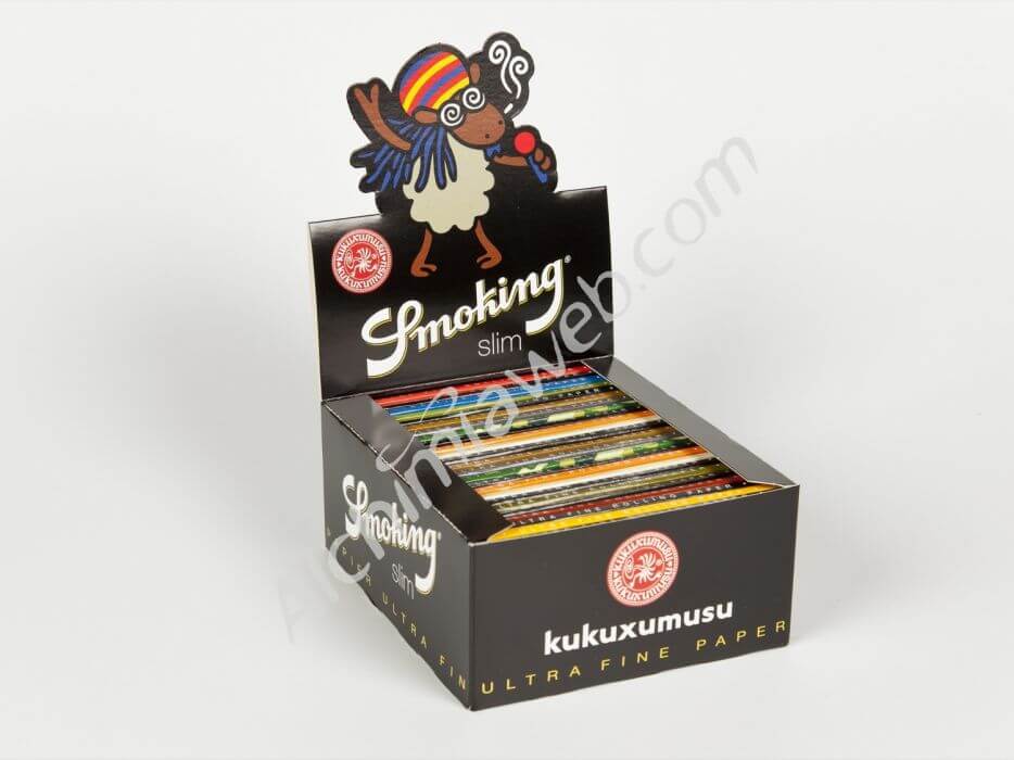 Smoking Rolling Machine  Drehmaschine King Size 110mm 1x KUKUXUMUSU Papers