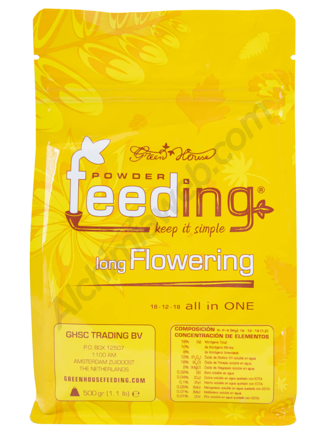Powder Feeding Long Flowering