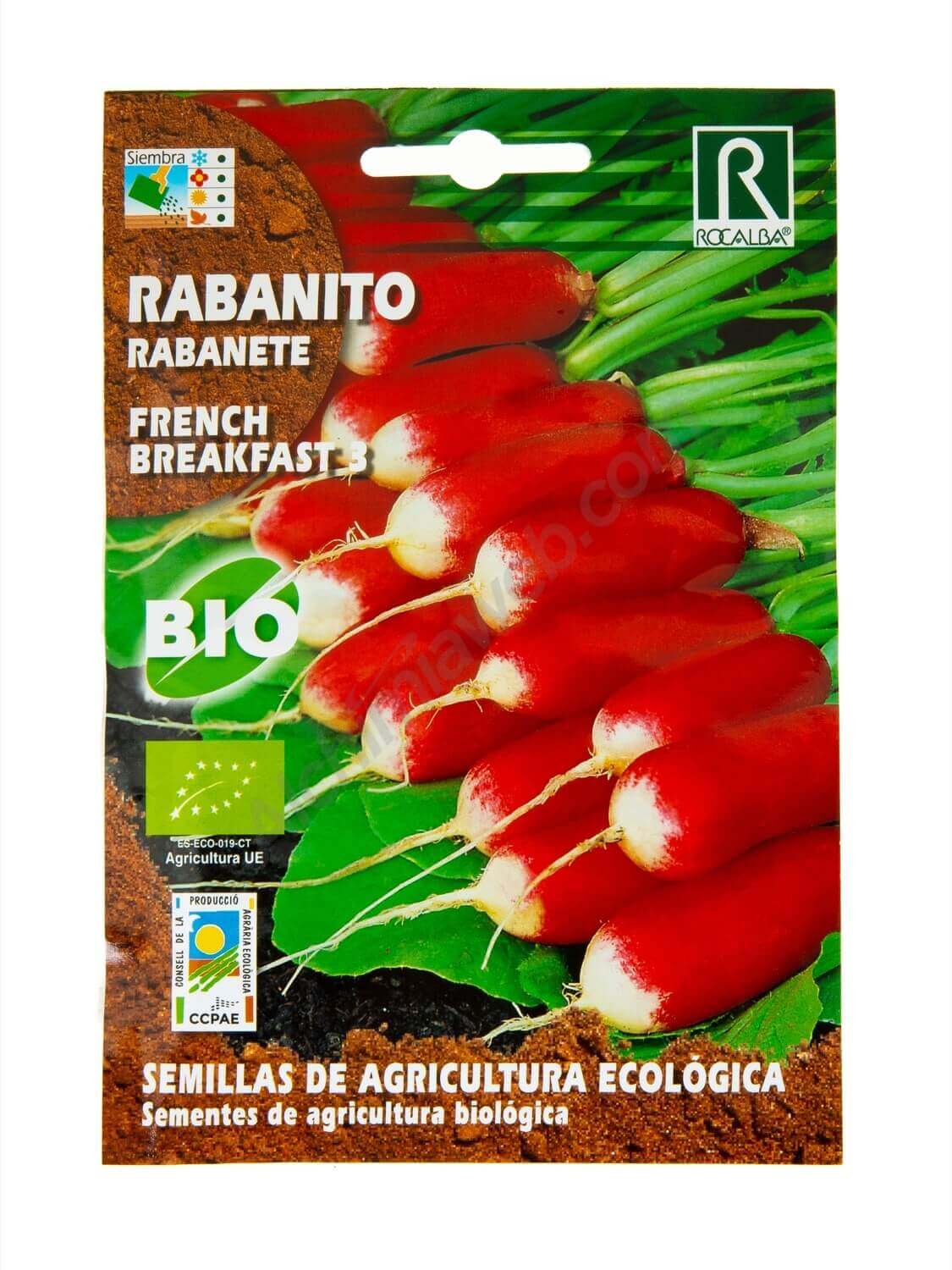 Rocalba French Breakfast 3 Organic Radish