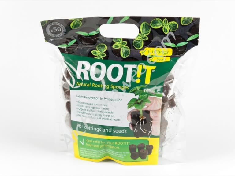 ROOT iT Rooting 50 Natural Sponge Cubes Refill Propagation Peat & Bark ROOT!T 