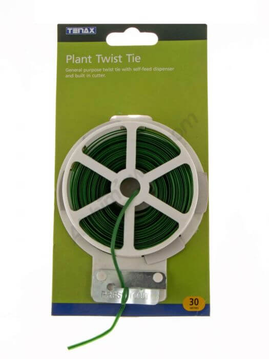 Bobine de cordon plastifié Tenax pour tuteurs 30 m